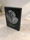 Personalised Slate Memorial Photo Plaque